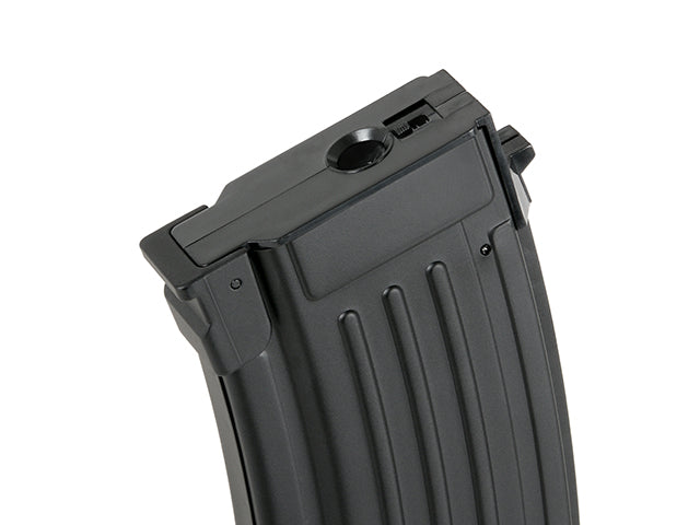 140 BBs Steel Mid-Cap AK74 Magazin - Schwarz [BattleAxe] 4