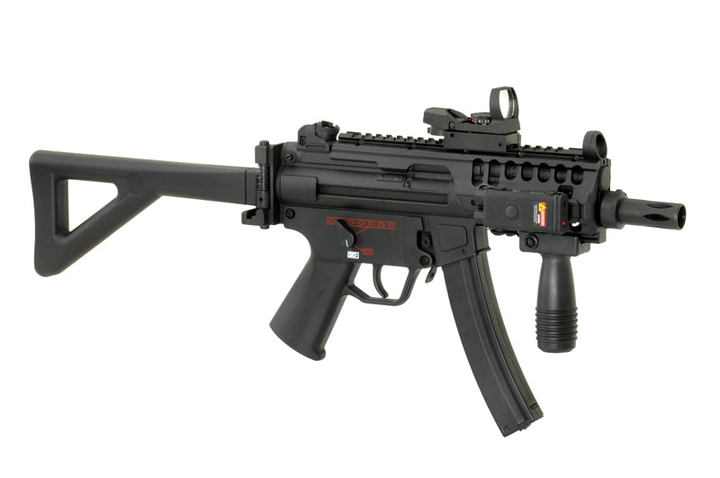 MP5K/PDW Rail System - Black [BattleAxe] 8