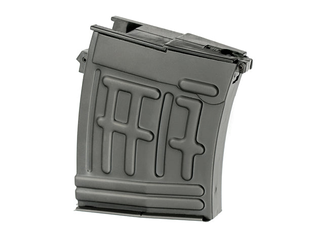 Mid cap Magazin für 70 BBs für the SVD AEG - Battle Worn [A&K] 7