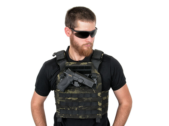 Holster Airsoft MOLLE-Befestigung - Schwarz [Amomax] 3