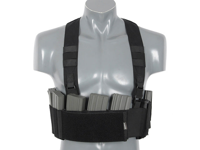 Airsoft lightweight speed chest rig- Schwarz [Amomax] 1