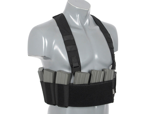 Airsoft lightweight speed chest rig- Schwarz [Amomax] 3