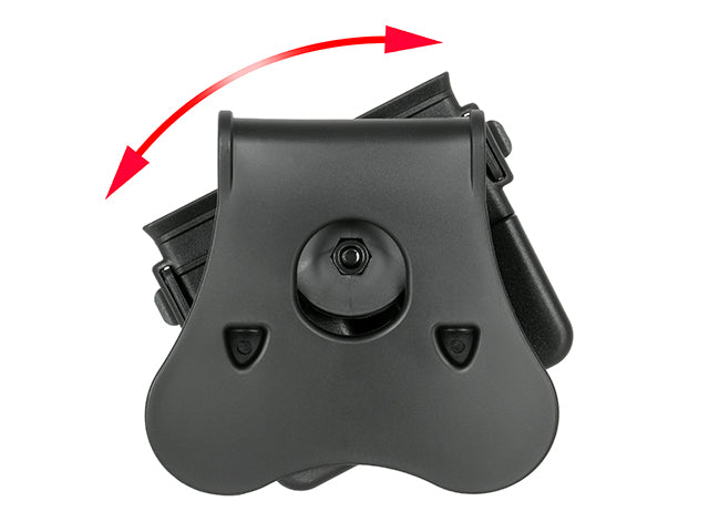 Amomax Per-fit polymer Tasche für pistols Magazin - Schwarz 6
