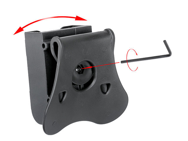 MOLLE-Tasche Airsoft Shotshell Holder - Schwarz [Amomax] 2