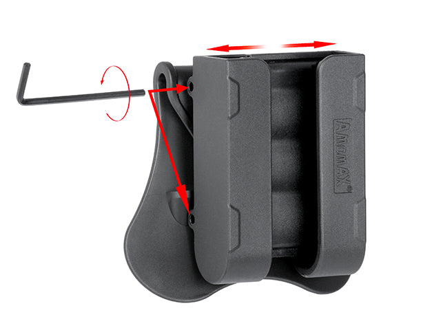 MOLLE-Tasche Airsoft Shotshell Holder - Schwarz [Amomax] 7