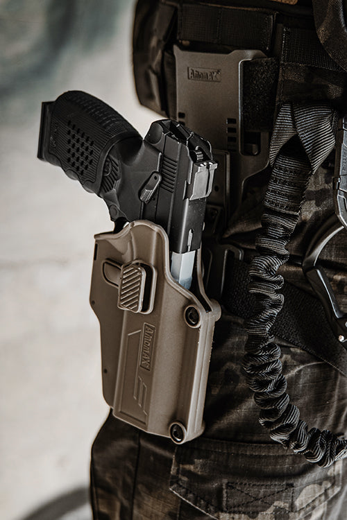 Per-Fit Holster für more than 80 handgun models - Tan [Amomax] 9