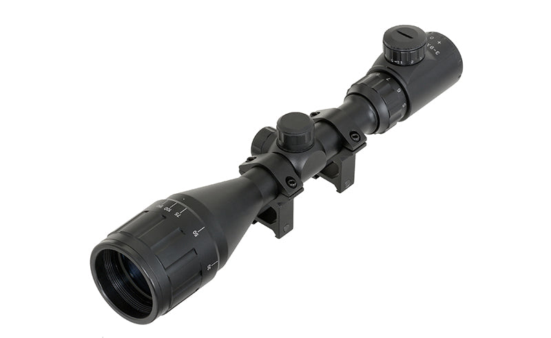 3-9X50AOEG Rifle Scope - Black als Airsoft Zielfernrohr von PCS in Schwarz, Ansicht 4