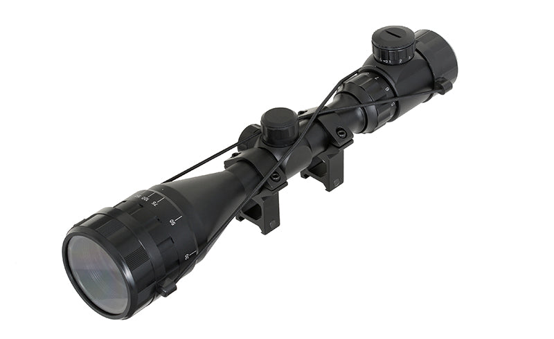 3-9X50AOEG Rifle Scope - Black als Airsoft Zielfernrohr von PCS in Schwarz, Ansicht 5