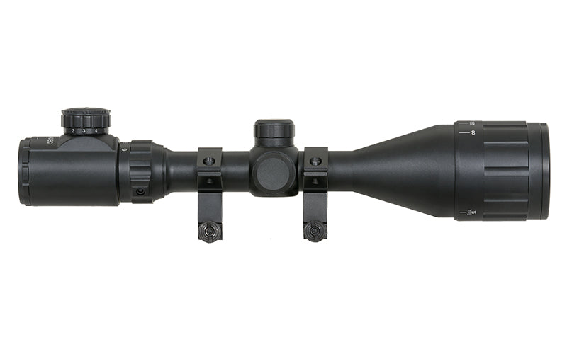 3-9X50AOEG Rifle Scope - Black als Airsoft Zielfernrohr von PCS in Schwarz, Ansicht 7