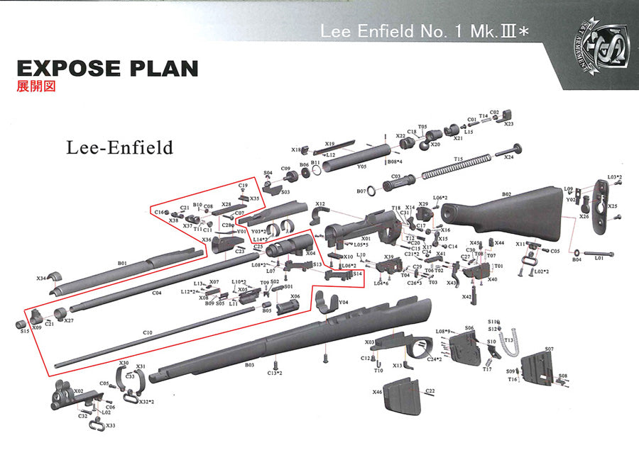 Lauf kit für SMLE NO.1 MK III [ST] 4