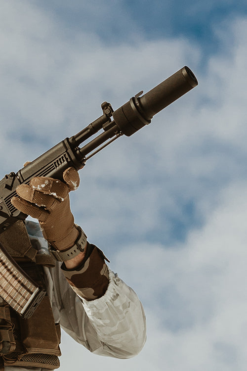 PBS-1 Mini Airsoft Schalldämpfer für AK Serie - Schwarz [5KU] 6