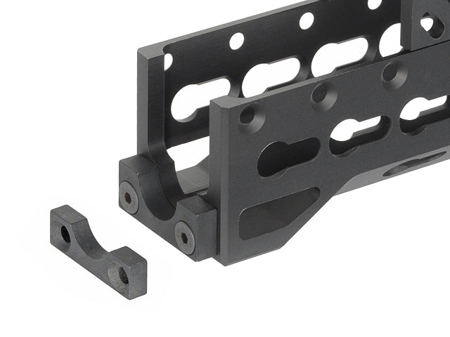 AK Lower Handguard Alpha Key-Mod - Schwarz [5KU] 7