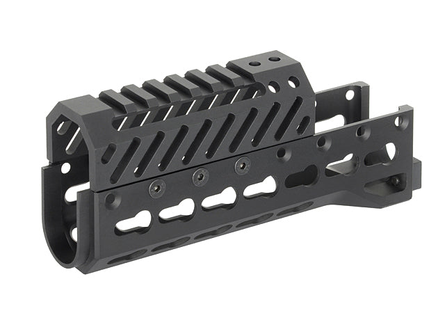 AK Lower Handguard Alpha Key-Mod - Schwarz [5KU] 8
