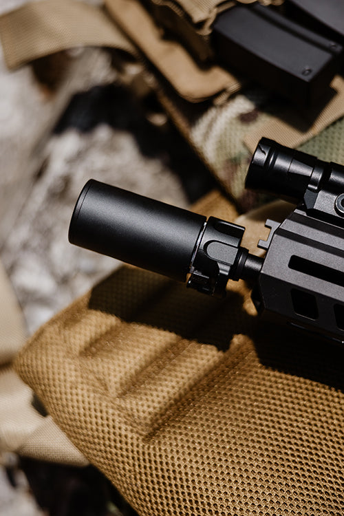 Anbauteil 90MM Dummy Special Force Sound Suppressor - Schwarz [5KU] 7
