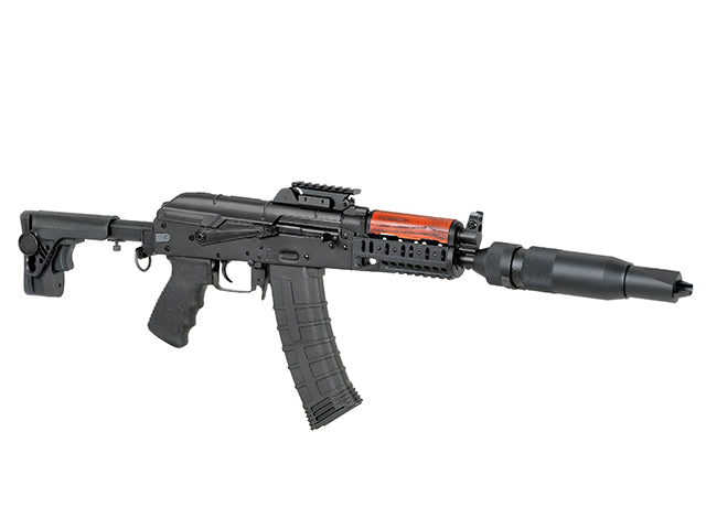 AK russian telescopic foldable stock - Schwarz [5KU] 10