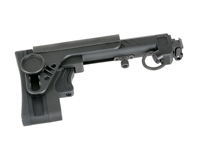 AK russian telescopic foldable stock - Schwarz [5KU] 6