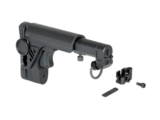 AK russian telescopic foldable stock - Schwarz [5KU] 7
