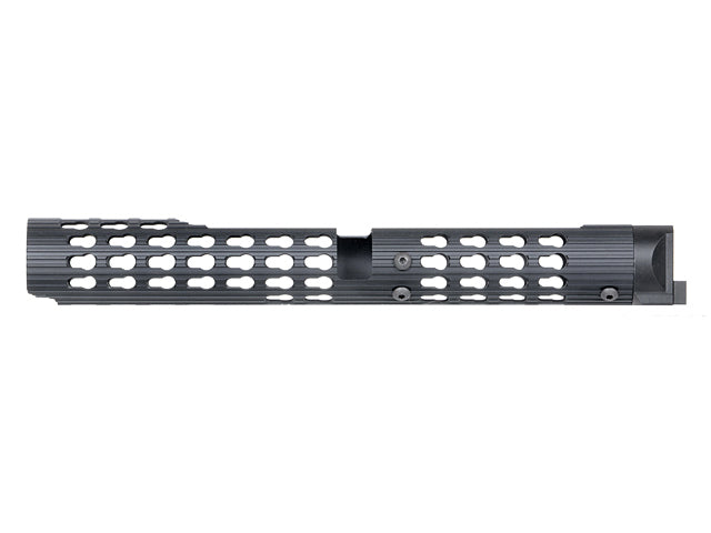 AK long tubular handguard - Schwarz [5KU] 2