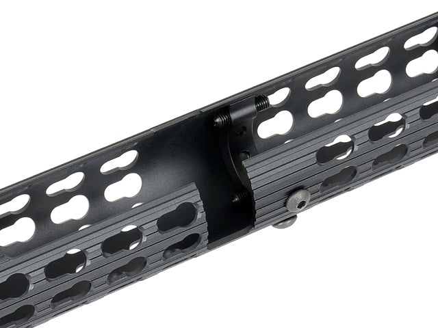 AK long tubular handguard - Schwarz [5KU] 6