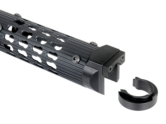 AK long tubular handguard - Schwarz [5KU] 8
