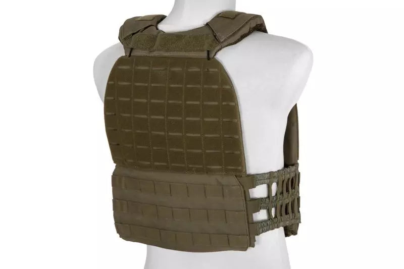 Tactical Plate Carrier MOLLE/Laser-Cut – Olive