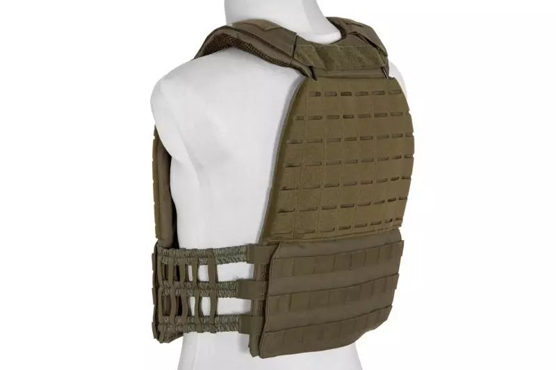 Tactical Plate Carrier MOLLE/Laser-Cut – Olive