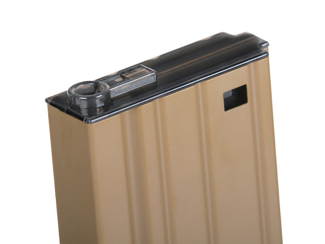 SR25/AR10 steel Magazin 160 BBs - Tan [A&K] 4