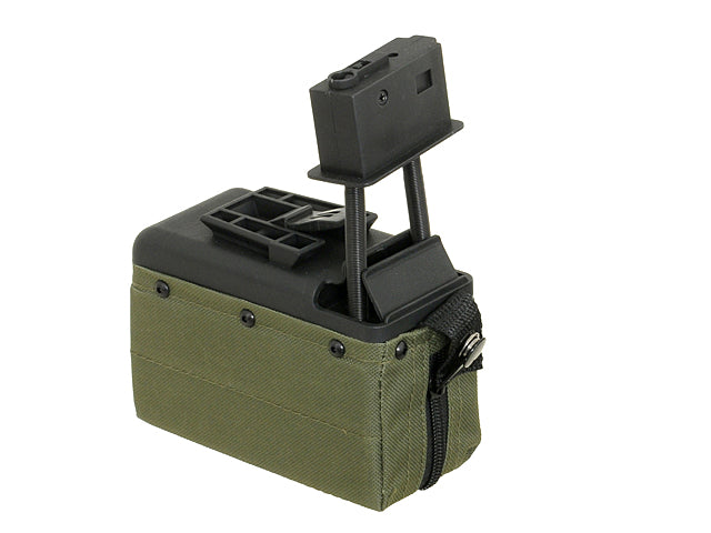 M249 Magazin 1500 BBs M249/SAW Oliv
