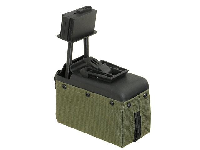 1500 BBs Electric Box Magazin (Kompakt size) für SAW - Oliv 3