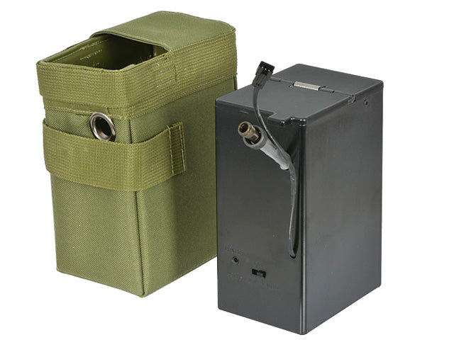 3500 BBs Capacity Electric Drum Magazin für M60/MK43 [A&K] 7