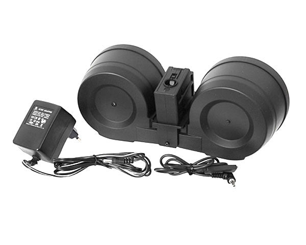 2500 BBs Capacity Electric Drum Magazin für G36 Serie [A&K] 4