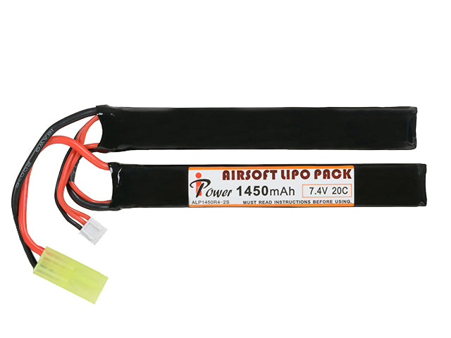 Akku LiPo 1450mAh 7.4V 20C [IPower] 1