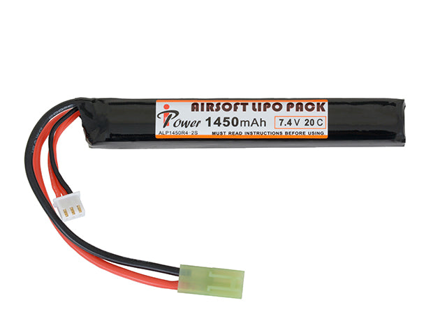 Akku LiPo 1450mAh 7.4V 20C -Stick [IPower] 1