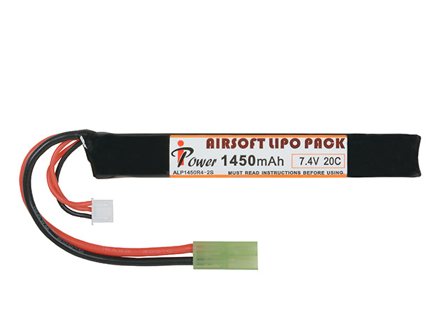 Akku LiPo 1450mAh 7.4V 20C -Stick [IPower] 2