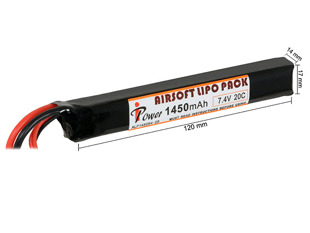 Akku LiPo 1450mAh 7.4V 20C - T-connect [IPower] 2