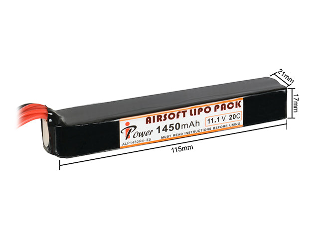 IPower LiPo-Akku 1450 mAh 11.1 V 20C