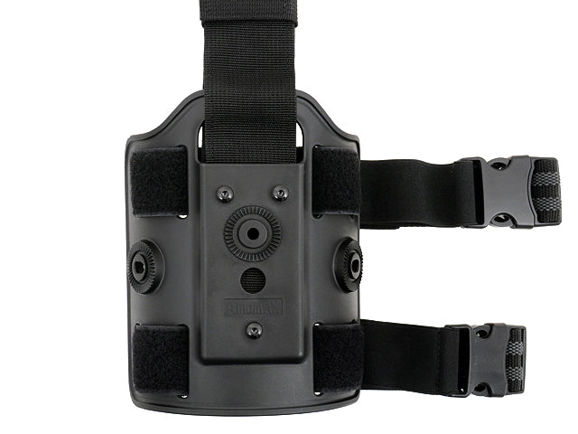 MOLLE-Tasche Airsoft Drop Leg Platform - Schwarz [Amomax] 3