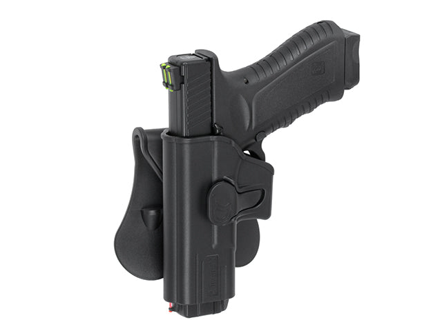 G19 Airsoft Linkshänder Holster-Serie - Schwarz [Amomax] 7