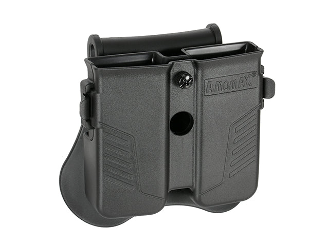 Amomax Per-fit polymer Tasche für pistols Magazin - Schwarz 2