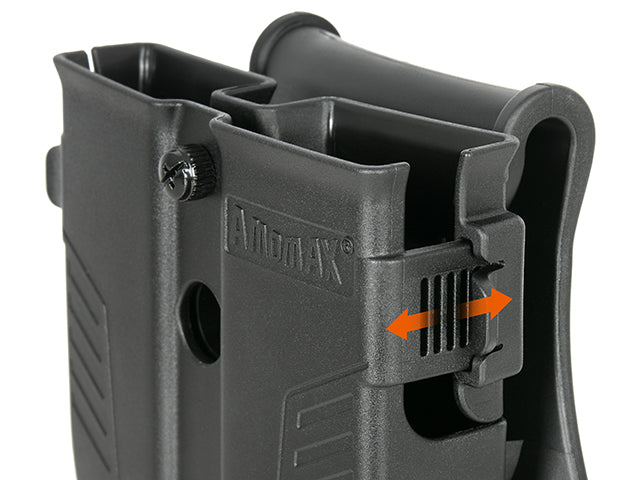 Amomax Per-fit polymer Tasche für pistols Magazin - Schwarz 4