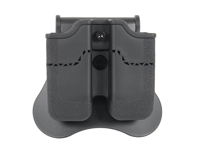 PX4/P30/USP/USP Kompakt Airsoft Doppel-Magazintasche Serie - Schwarz 1