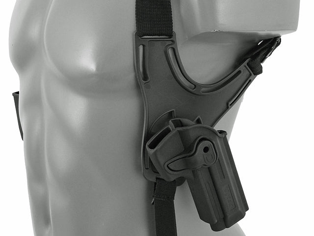 Holster Airsoft Shoulder Harness - Schwarz [Amomax] 6