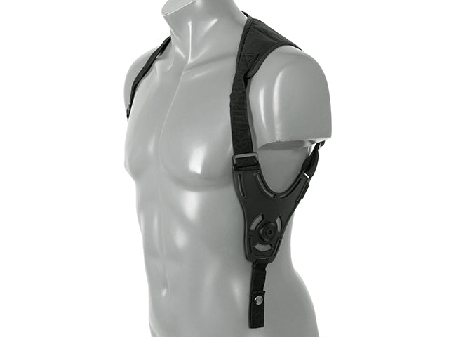 Holster Airsoft Einzel shoulder harness - Schwarz [Amomax] 1
