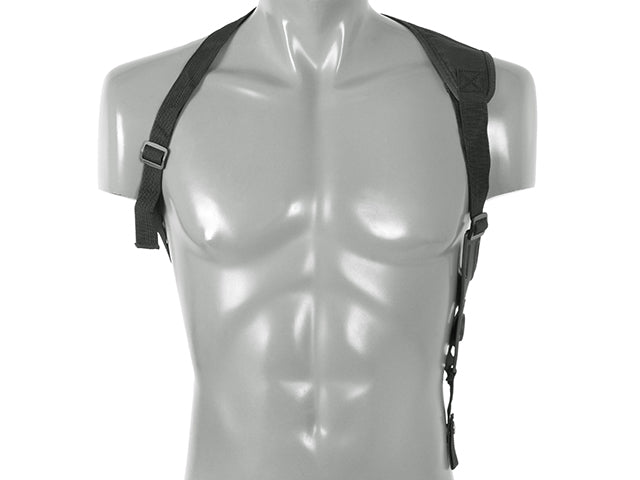 Holster Airsoft Einzel shoulder harness - Schwarz [Amomax] 2