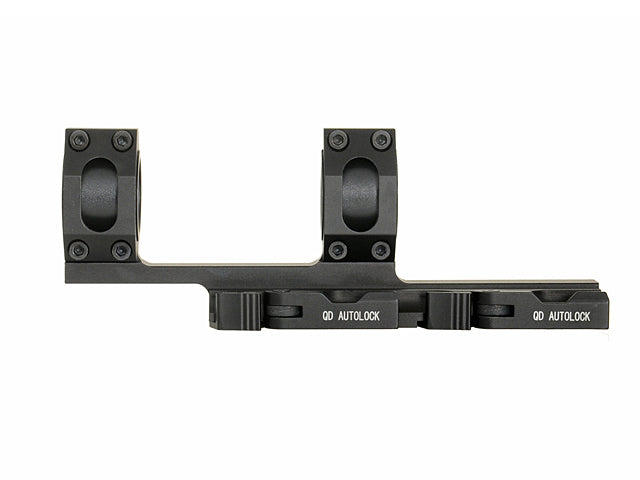 25-30mm einteilige Zielfernrohr Montage QD - Schwarz [Aim-O]