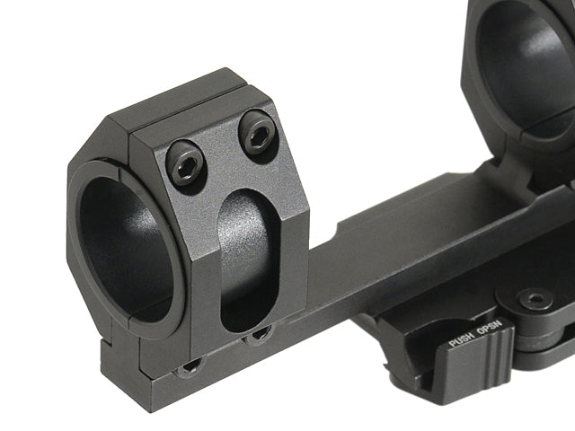 25-30mm One Piece Zielfernrohr Montage QD - Schwarz [Aim-O] 5