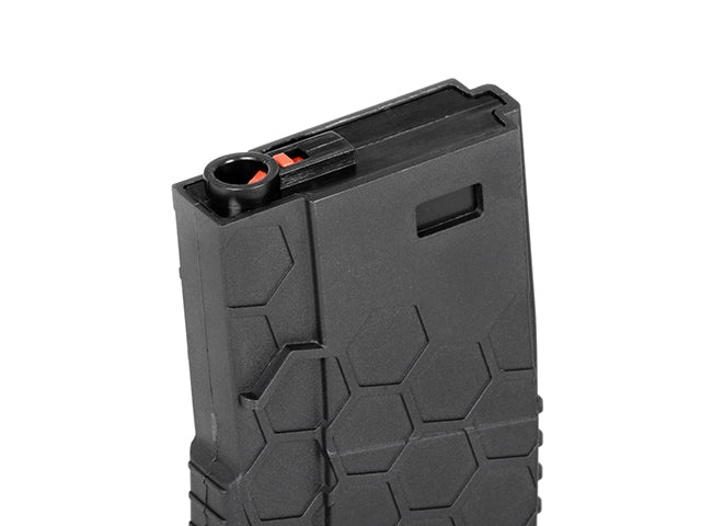 Kublai M4/AR15 Polymer Mid-Cap-Magazin 120 BBs Schwarz