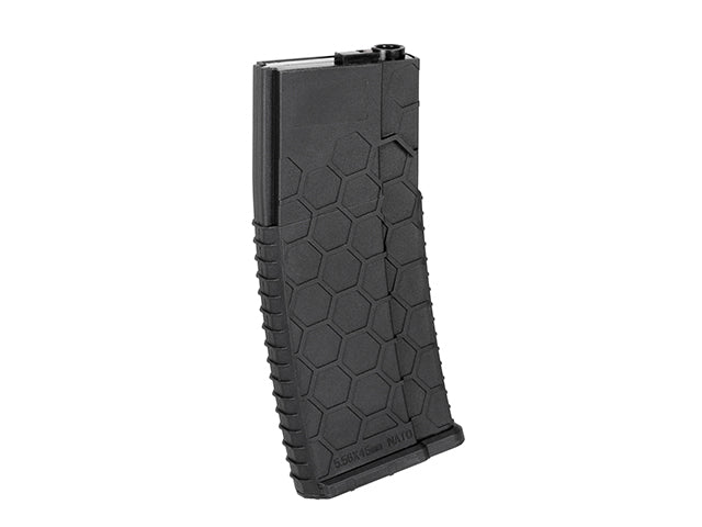 120 BBs Polymer Mid-Cap-Magazin für M4/AR-15 Serie - Schwarz [KUBLAI] 4