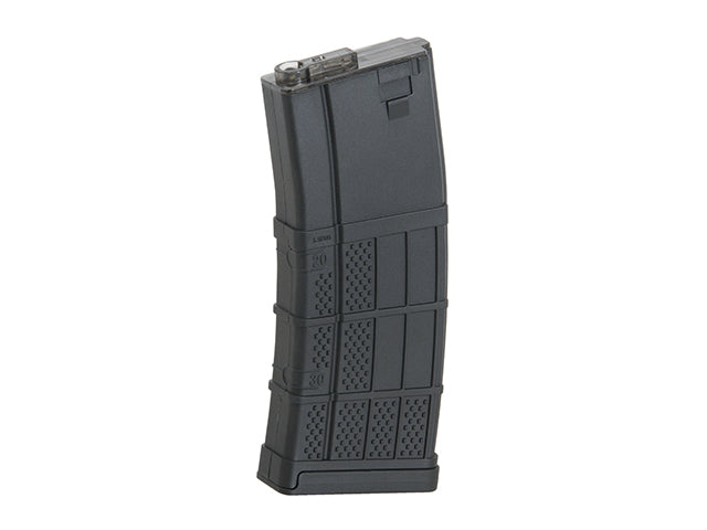 120 BBs Advanced Polymer Mid-Cap AR-15/M4 Magazine - Schwarz 3