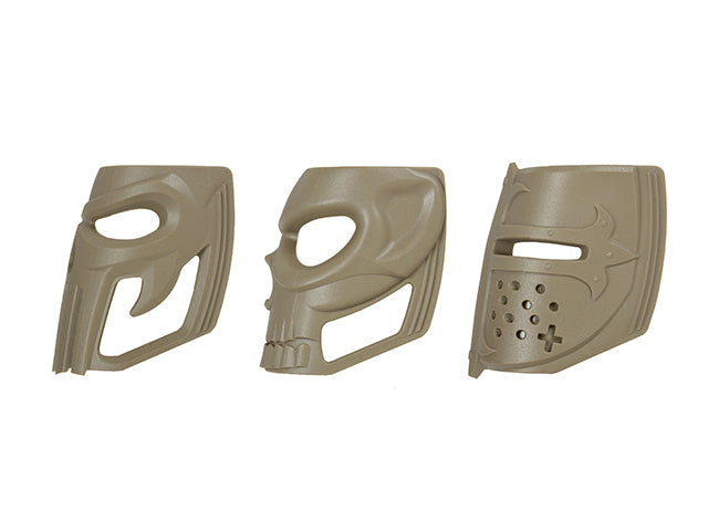 Ornamental Replaceable Maske Griff Set (3pcs) - Dark Earth [Kublai] 2